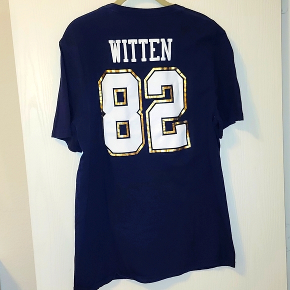 COMMEMERATIVE Gold Jason Witten, Men's Dallas Cowboy Tee - Picture 5 of 5